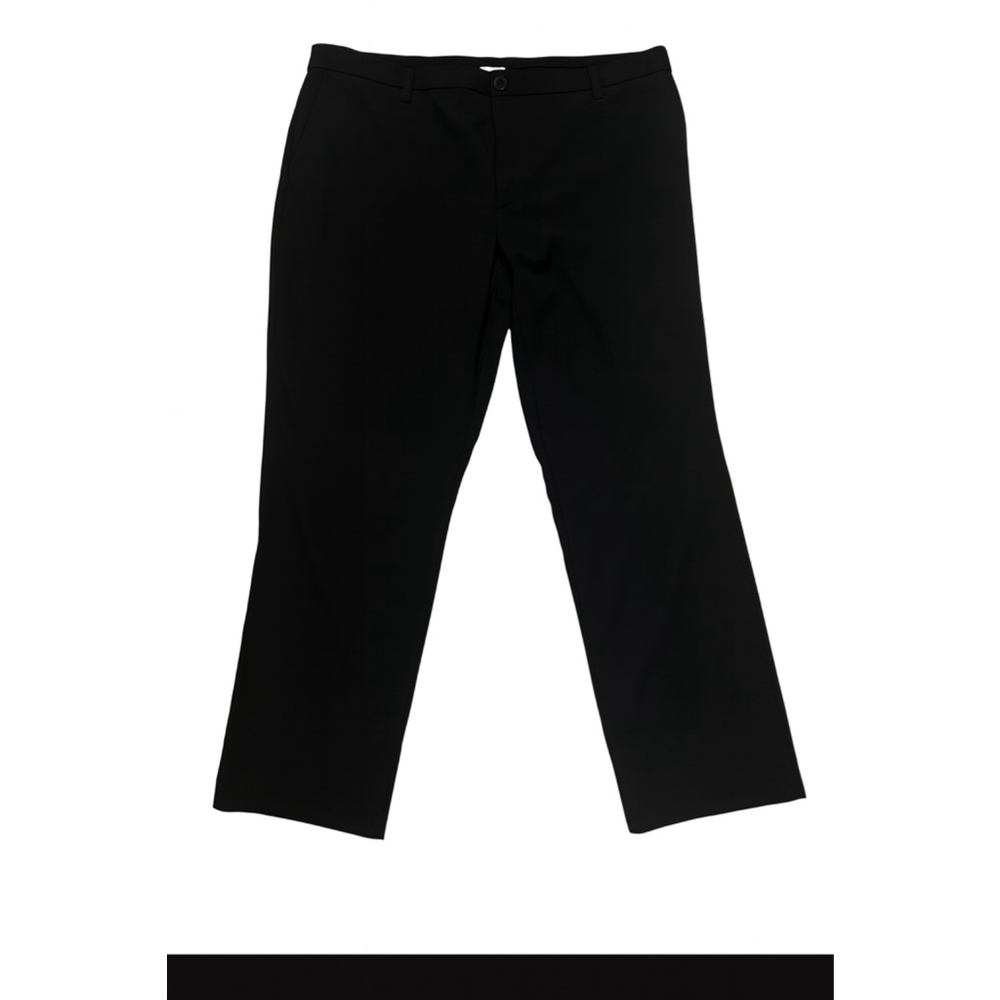 Men's Lee Performance Traveler Chino Straight Fit Pants Black Waist 42